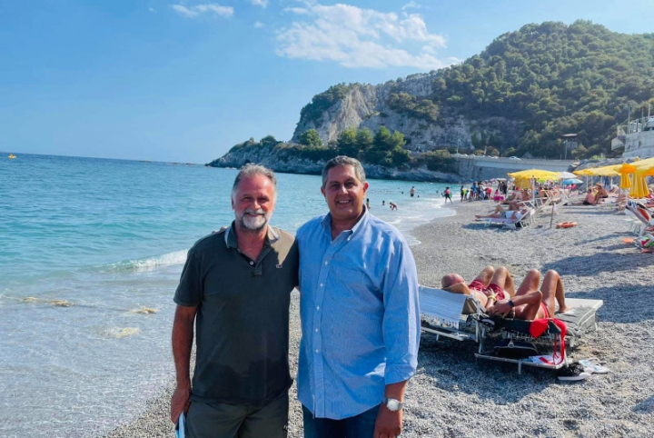 Il Presidente della Liguria Toti con il Ministro Garavaglia
