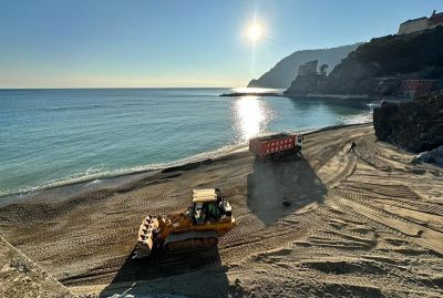 Monterosso, verso la conclusione i lavori per ridurre l&#039;impatto delle mareggiate
