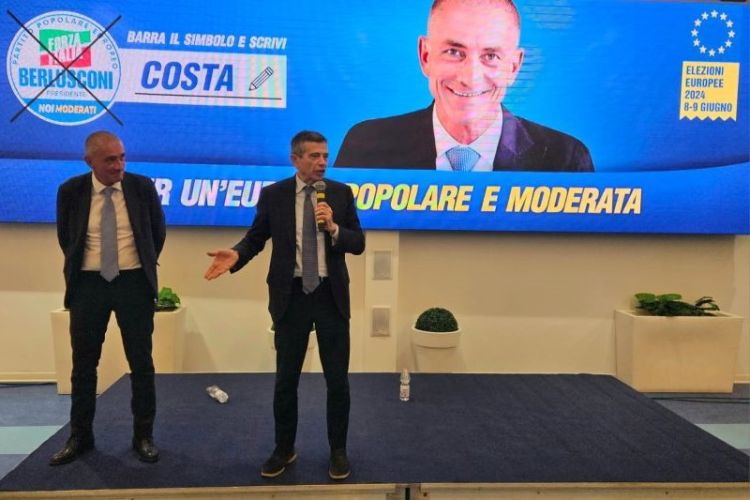Andrea Costa: l&#039;Onorevole Maurizio Lupi alla Spezia per la chiusura della campagna elettorale