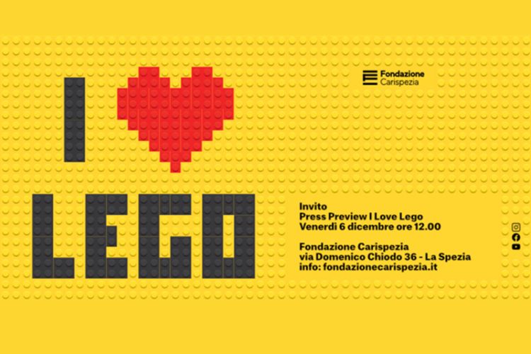 &quot;I Love Lego”, Fondazione Carispezia inaugura un'esperienza nel mondo dei mattoncini danesi