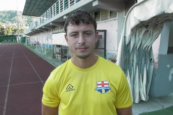 Lissoufi (con la maglia del Levanto, prima del trasferimento al Cadimare)