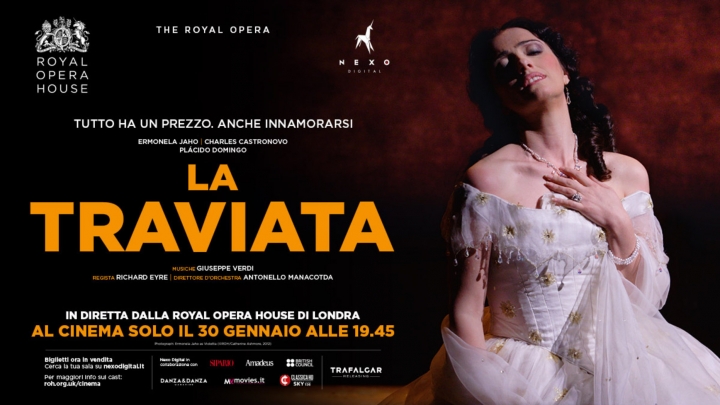 La Traviata in diretta dal Royal Opera al Nuovo