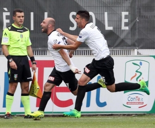Alle Aquile il derby ligure, Spezia - Virtus Entella 2-0 (finale)