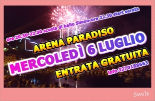 All&#039;Arena Paradiso a Marina di Carrara scuola di ballo con SimonLatino