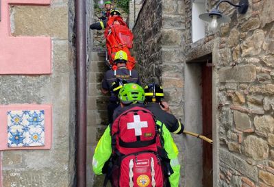 Turista soccorsa sul sentiero tra Corniglia e Volastra