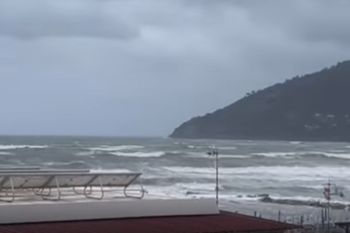 Maltempo sul levante ligure, più vento che pioggia: raffiche oltre gli 80km/h