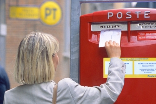 Una cassetta della Poste